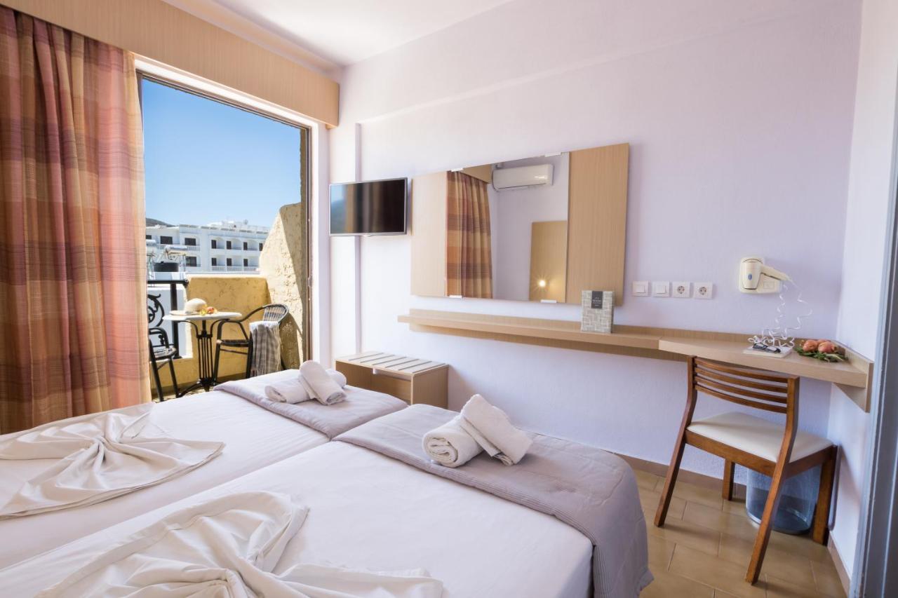 Atlantis Hotel Karpathos Bagian luar foto