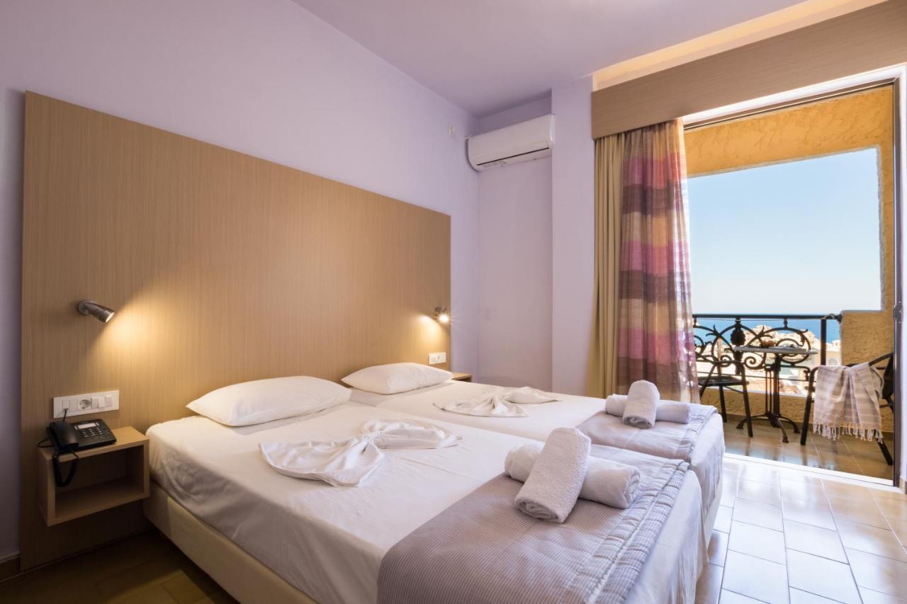 Atlantis Hotel Karpathos Bagian luar foto