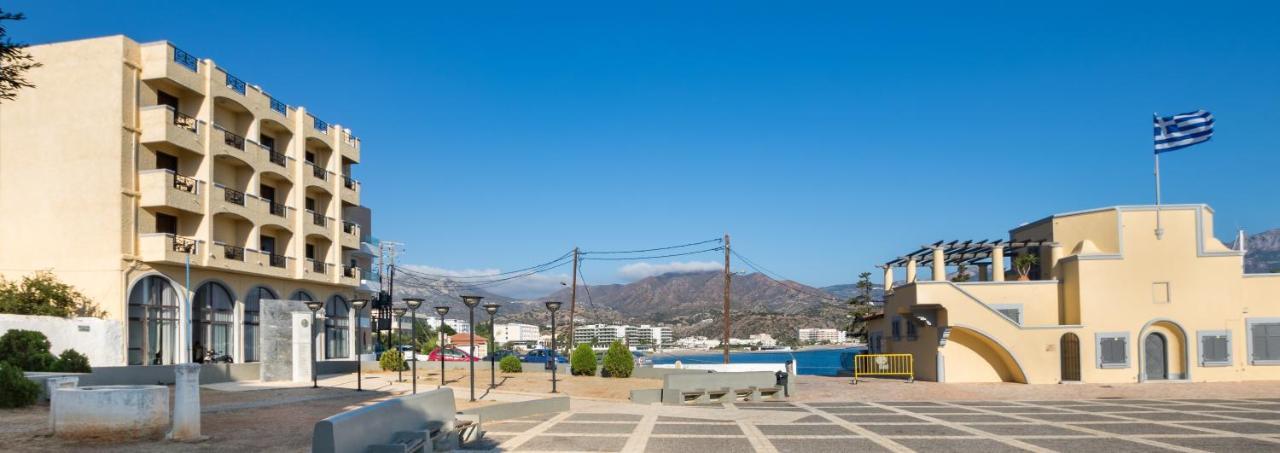 Atlantis Hotel Karpathos Bagian luar foto