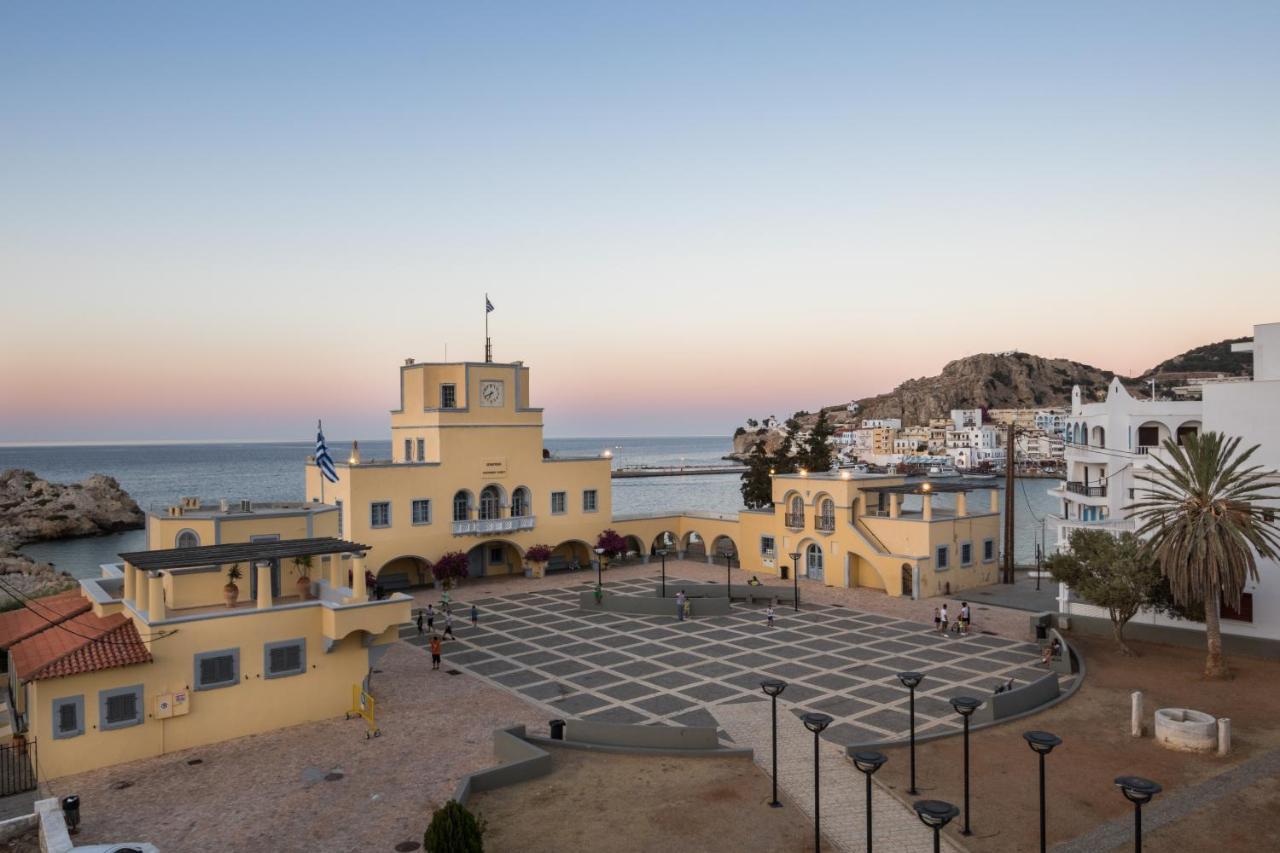 Atlantis Hotel Karpathos Bagian luar foto