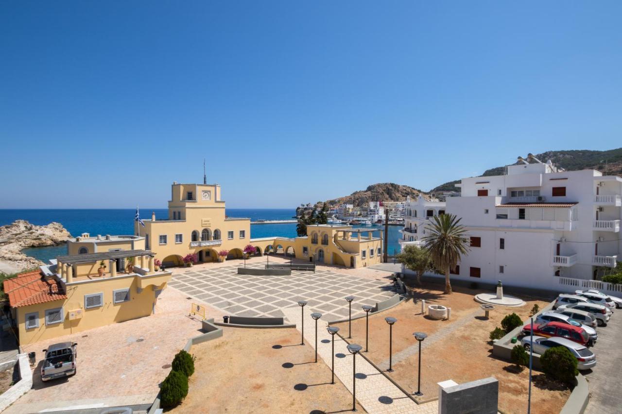 Atlantis Hotel Karpathos Bagian luar foto