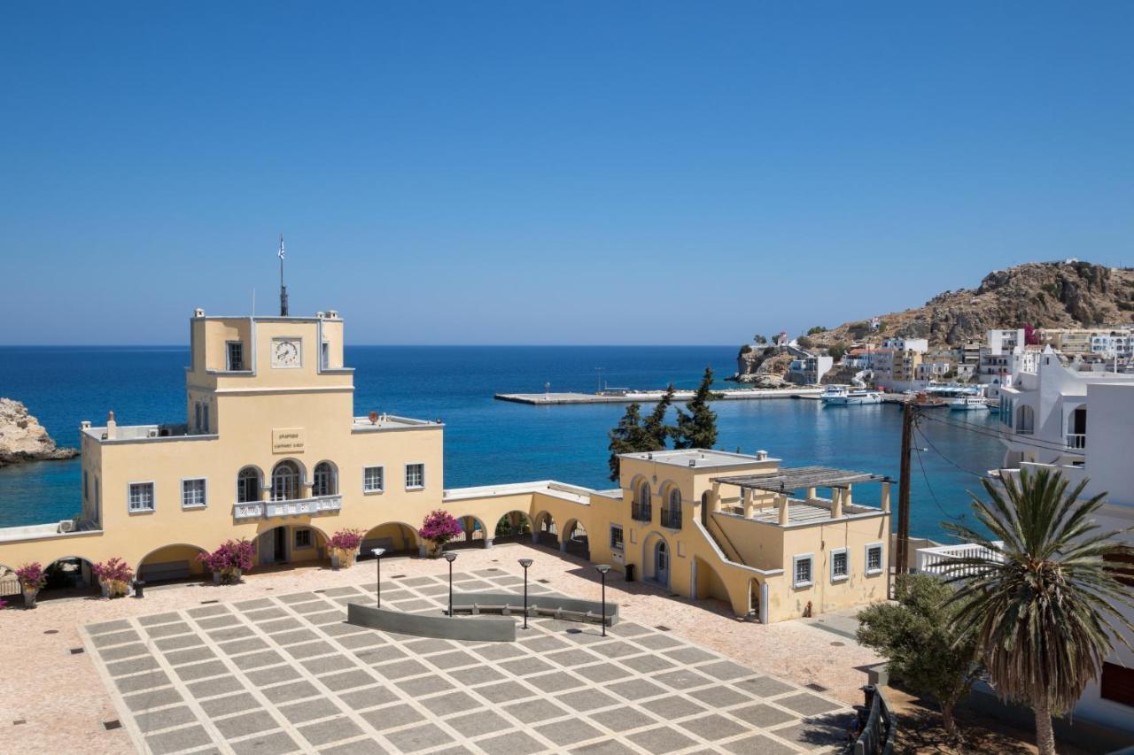 Atlantis Hotel Karpathos Bagian luar foto