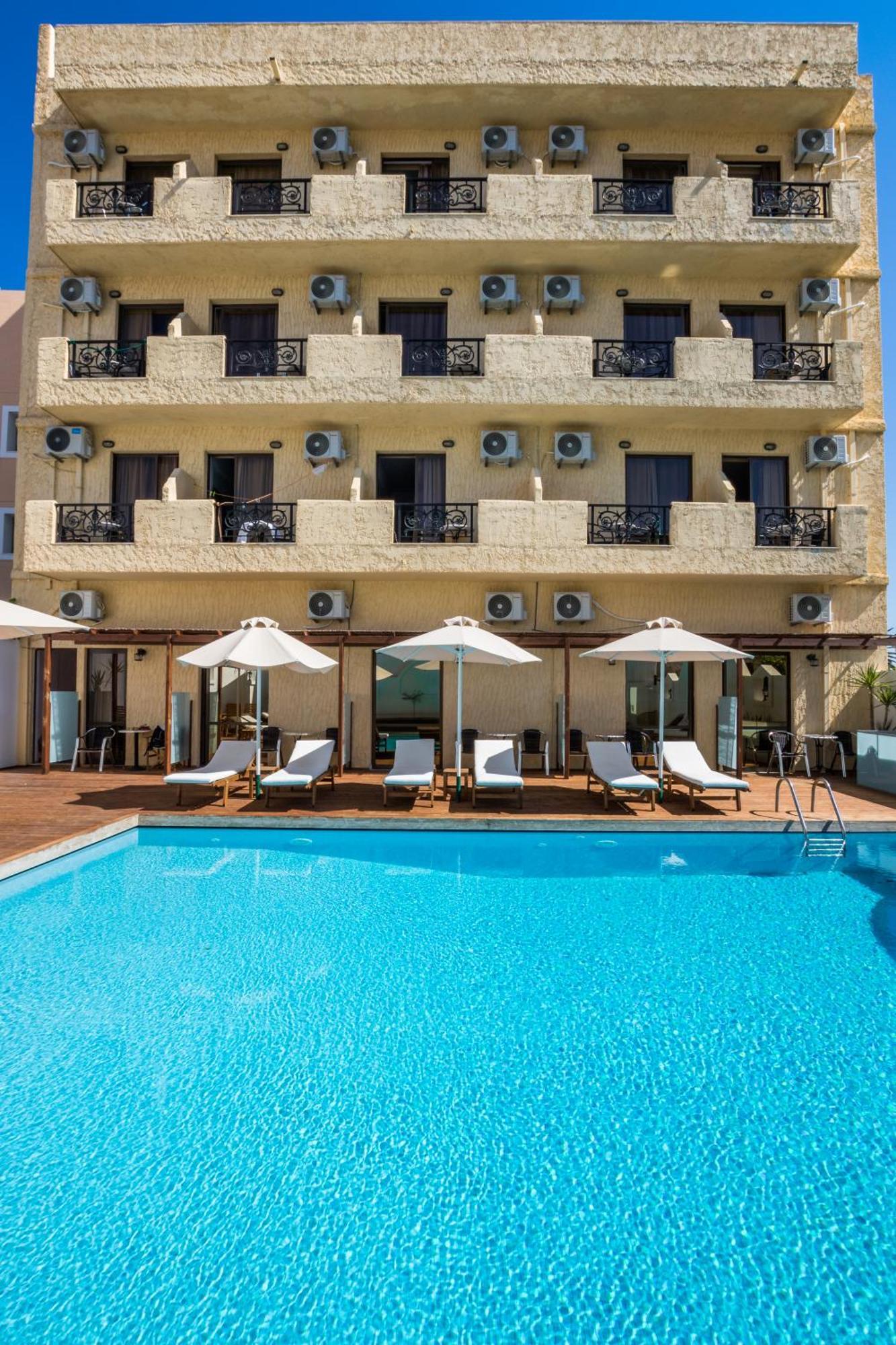 Atlantis Hotel Karpathos Bagian luar foto